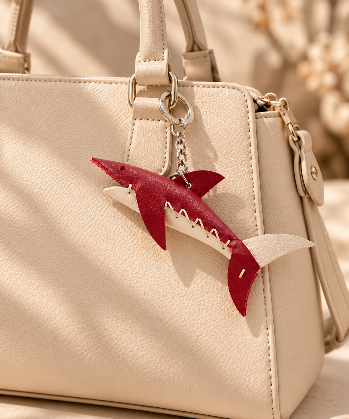 RED - CREAM - SHARK